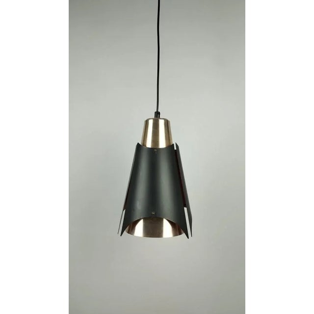Danish Pendant Lamp by Bent Karlby for Lyfa, 1960s, in Good conditions. Designed 1960 to 1969 This piece is designed in...