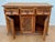 1960s Spanish Rustic Pine Sideboard With Lattice Doors and Iron Hardware For Sale - Image 4 of 10