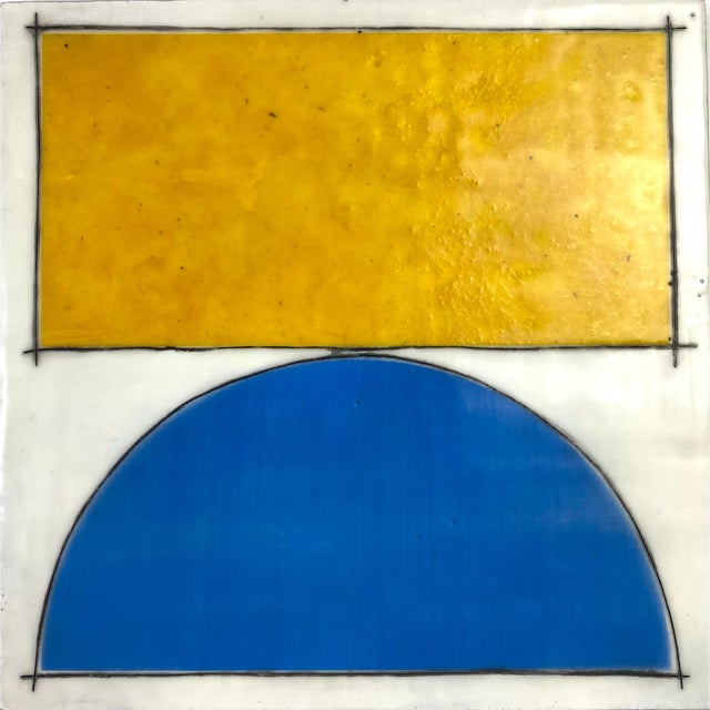 Encaustic Mixed Media Art Installation by Gina Cochran - "Until Sunday" - 16 Panels For Sale - Image 12 of 18