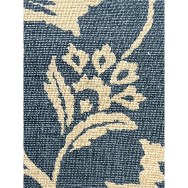 Bespoke Floral Damask Throw Pillows, Set of Three For Sale - Image 9 of 12