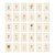 Atelier Aria Lumae Magdalena Rosina Funck Style Botanical Miniature Passe Partout Prints Complete 30 Piece Set A4 For Sale