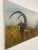 Mid-Century Modern 1970s Antelope Mid Century Modern Style Canvas Painting For Sale - Image 3 of 9