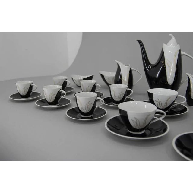 1960s Elka Tea & Coffee Set by Jezek for Brezova-Pirkenhammer, 1960s, Set of 18 For Sale - Image 5 of 14