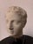 Sculpture Materials Antique-Style Classical Roman Head Bust on Custom Stand For Sale - Image 7 of 8