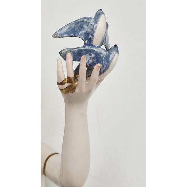 Helen Konig Scavini, The Spring Nude with Swallows, 1932, Porcelain For Sale - Image 11 of 18