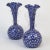 Murano Crystal Millefiori Vase by Ercole Barovier, 1960s, Set of 2 For Sale - Image 4 of 5