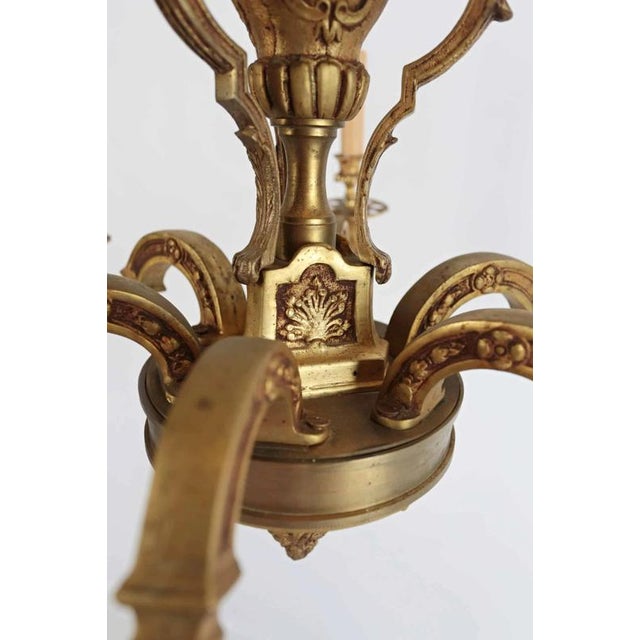 Bronze Chandelier Mazarin For Sale - Image 6 of 9