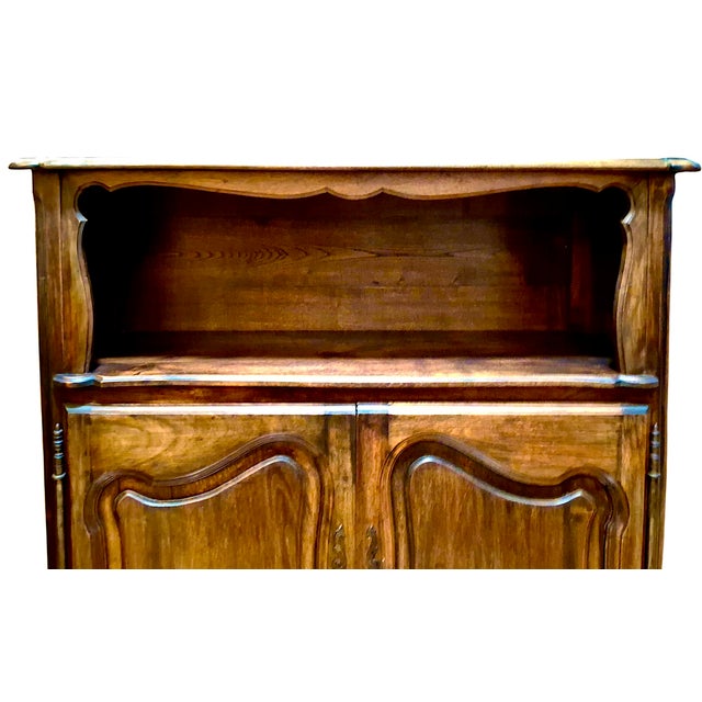 Antique French Country, Louis XV Style Walnut Sideboard For Sale - Image 4 of 12