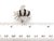 Diamond Onyx Bumble Bee 18k White Gold Pin Brooch For Sale In Miami - Image 6 of 6