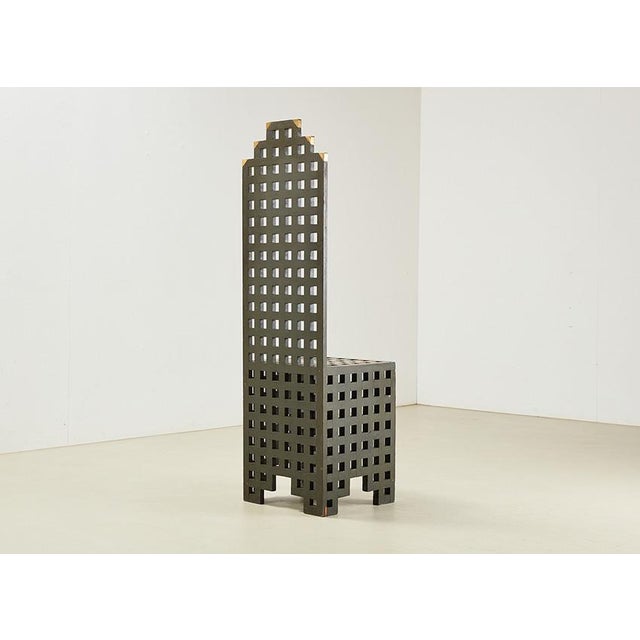 Postmodern Side Chair, Italy, 1960s For Sale - Image 3 of 9