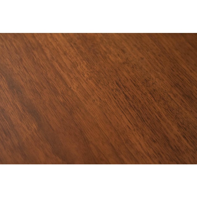 Vintage Milo Baughman Walnut Tambour Door Cabinet for Glenn of California For Sale - Image 13 of 16
