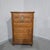 Excellent quality solid golden oak French six drawer semanier chest of drawers, outstanding ormolu handles, working lock,...