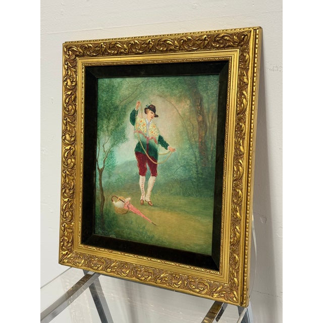 Design Plus Gallery presents a Female Painting by Roberto De Lucchi Crosa (1882–1975). Originating from Italy, this signed...