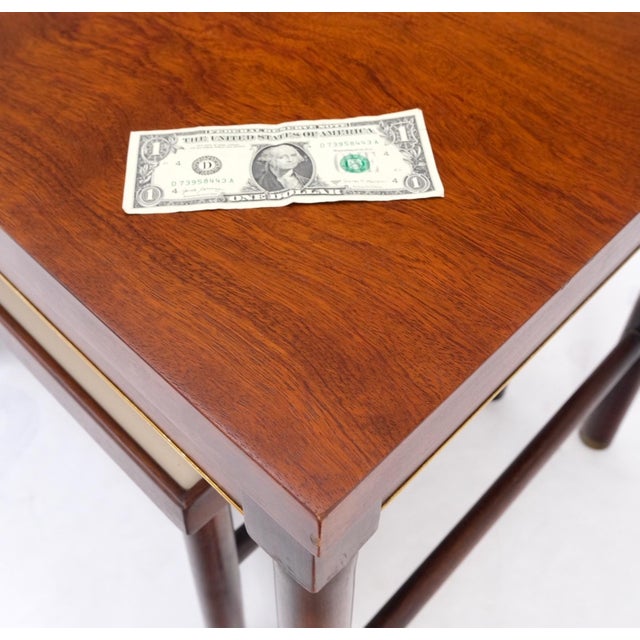 Set of 3 Mid Century Modern Nesting Coffee Side End Occasional Tables MINT! For Sale - Image 10 of 15