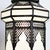 Vintage Moroccan Frosted Glass Pendant Light For Sale - Image 4 of 7