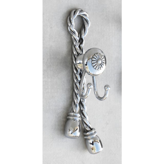 Mid-Century Modern Mid-Century Modern French Rope and Tassel Hook from Maison Baguès, 1970s For Sale - Image 3 of 5