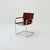 Bauhaus Italian Visitor Chair in Congac Leather by Marcel Breuer, 1980s For Sale - Image 11 of 11