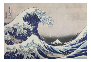 Katsushika Hokusai, Under the Great Wave off the Coast at Kanagawa, Woodblock Print