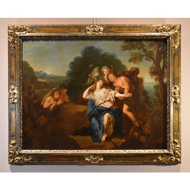Antoine Coypel Bottega, Mythological, 1700, Oil on Canvas, Framed For Sale - Image 15 of 15