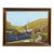 Rev. Wallace York Glen Rogers West Virginia Mining Town Acrylic Oil Painting For Sale