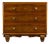 1930s French Art Deco Walnut Chest of Drawers For Sale