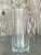 Late 20th Century Vintage Boho Ruffle Glass Tall Vase For Sale - Image 5 of 7