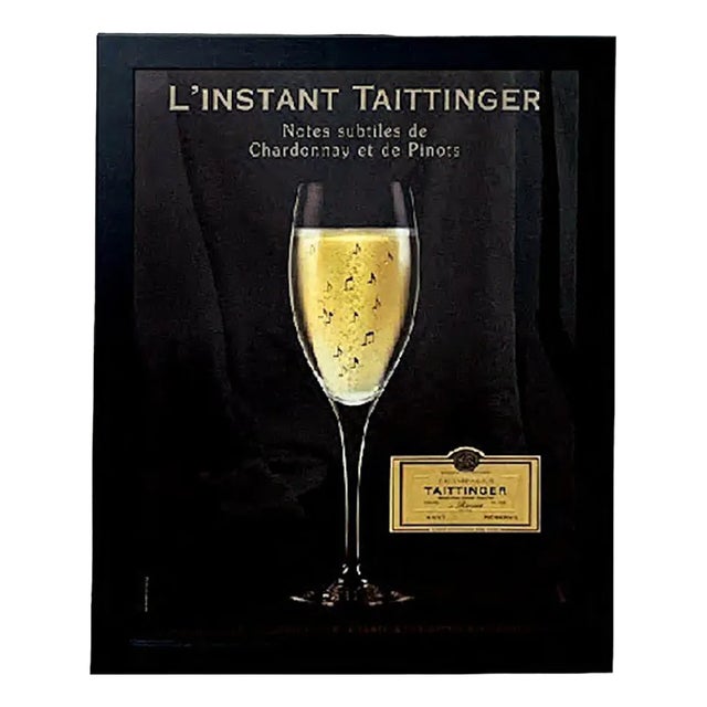 Champagne Glass, 1950s, Lithograph For Sale