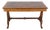 Lombardy Rectangular Table in Walnut and Precious Wood Marquetry, Italy, 19th Ce For Sale