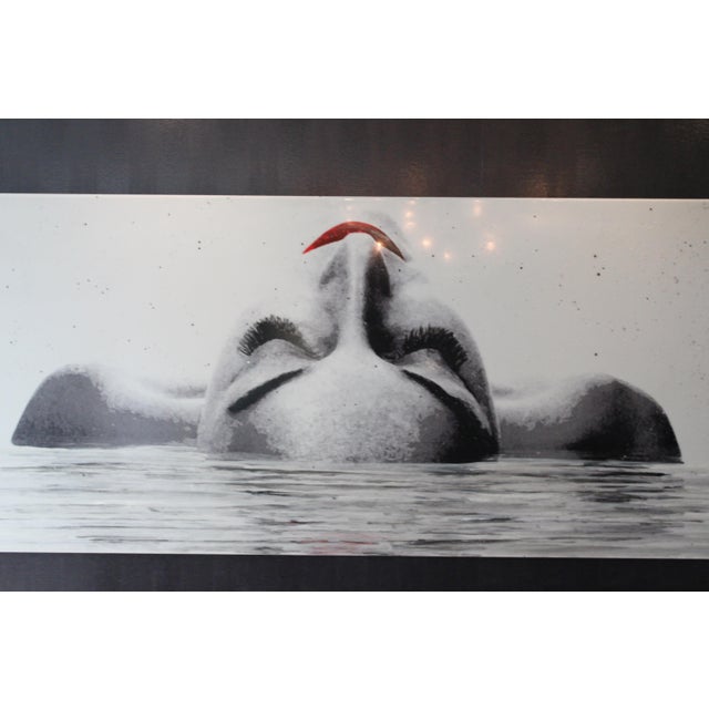 The Alex Turco Artwork EMERGE is an original large painting measuring 84" x 36". This unique and intricate artwork...