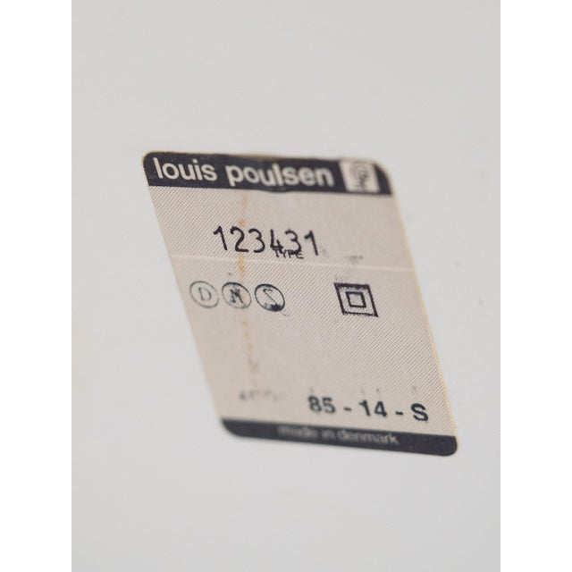 Louis Poulsen Vintage Danish Panthella Table Lamp by Verner Panton for Louis Poulsen, 1971 For Sale - Image 4 of 10