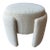Vintage Wrap Pouf, Newly Reupholstered For Sale
