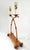 Lamp French Bouillotte Style in Metal Faux Bamboo For Sale - Image 9 of 13