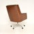 Metal Vintage Danish Leather Swivel Desk Chair, 1960s For Sale - Image 7 of 14