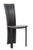 Vintage Set of 4 Pietro Costantini Tripod Black Italian Leather Dining Chairs For Sale In Detroit - Image 6 of 11