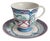 Le Jardin Des Papillons Coffee Cup and Saucer from Hermès, 1990s, Set of 2 For Sale