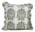 Fabdivine Elegant Block Printed Frill Cushion Cover 14x36 Inch Thick Cotton White- Vrindavan For Sale