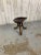 Sculpted Mahogany Tripod Theben Stool After Adolf Loos For Sale - Image 11 of 11
