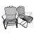 Russell Woodard Sculptura Pair of Porch Rockers- A Pair For Sale