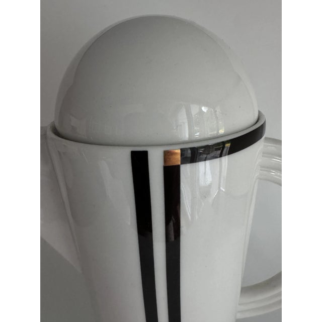 Cupola Nera Coffee Pot by Mario Bellini for Rosenthal Studio Linie, 1990s For Sale - Image 6 of 7