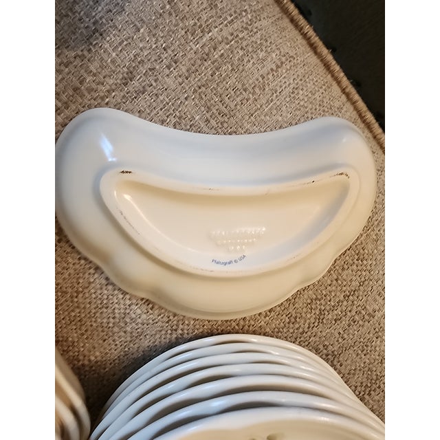 Traditional Pfaltzgraff Tea Rose Pattern Plates For Sale - Image 3 of 5