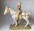 Hand Painted Porcelain Figure of Joan of Arc Riding a Horse For Sale - Image 4 of 11
