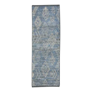 Modern Handmade Tulu Rug 2'10" x 8'2"
