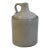 Antique Cream Stoneware Whiskey Moonshine Jug With Handle For Sale