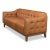Modern Modern Tufted Leather Sofa For Sale - Image 3 of 10