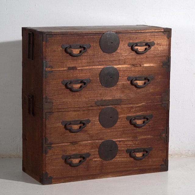 Antique Storage Chest of Drawers | Tansu Antique | Amaru For Sale - Image 13 of 13