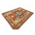 Persian Serapi Recreation Wool 8x11 Rust, Ivory, & Blue Handmade Area Rug #1141242 For Sale In Houston - Image 6 of 12