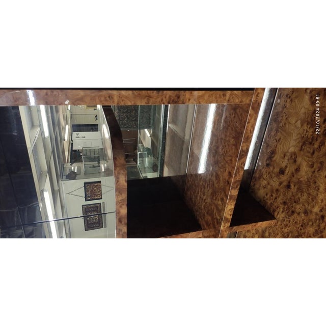 Idra Living Room Furniture in Walnut by Turri, 1992 For Sale - Image 6 of 16