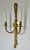 Bronze Vintage French 19th. Century Louis XVI Style Bronze Twin-Arm, Rope & Tassel Ormolu Wall Lighted Sconces -Pair For Sale - Image 8 of 17