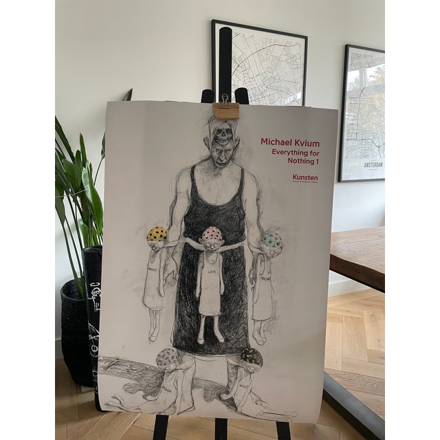 Early 21st Century Michael Kvium, Everything for Nothing 1, Print For Sale - Image 5 of 8