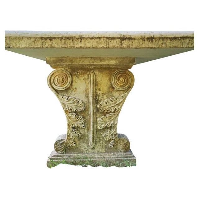 Italian Venetian Istrian Marble Table, 19th Century For Sale - Image 4 of 8